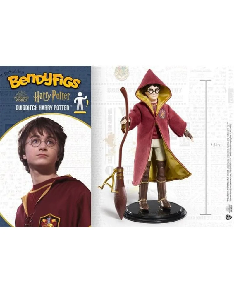 Bendable Figure Bendyfigs - Harry Potter - Quidditch Harry Potter 
