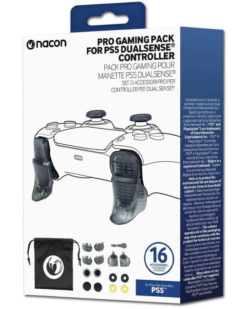 Pro Gaming Pack for PlayStation 5 DualSense Controller 