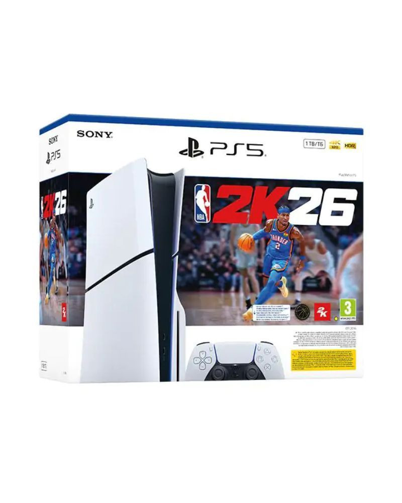 Konzola PlayStation 5 - 1TB Slim + PS5 NBA 2K26