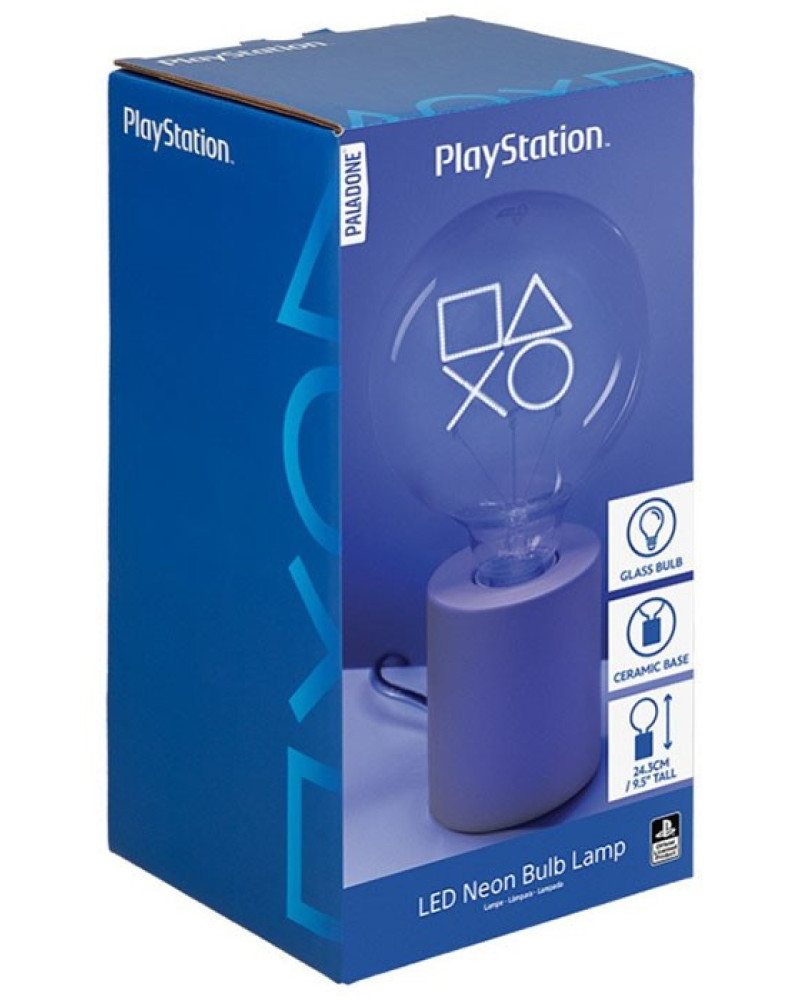 Lampa Paladone Playstation - LED Neon E27 