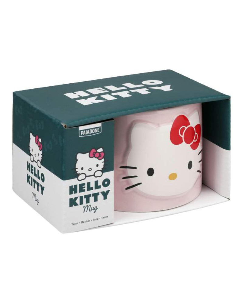 Šolja Paladone - Hello Kitty Embossed Mug 