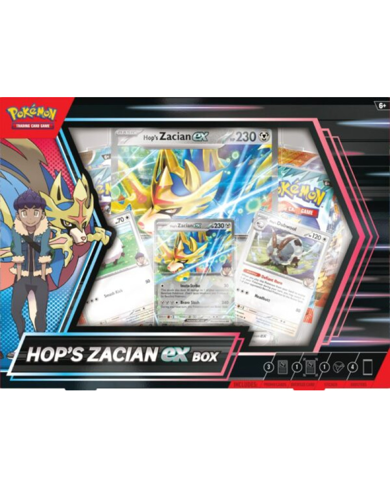 Board Game - Pokemon - TCG Hop's Zacian ex Box 