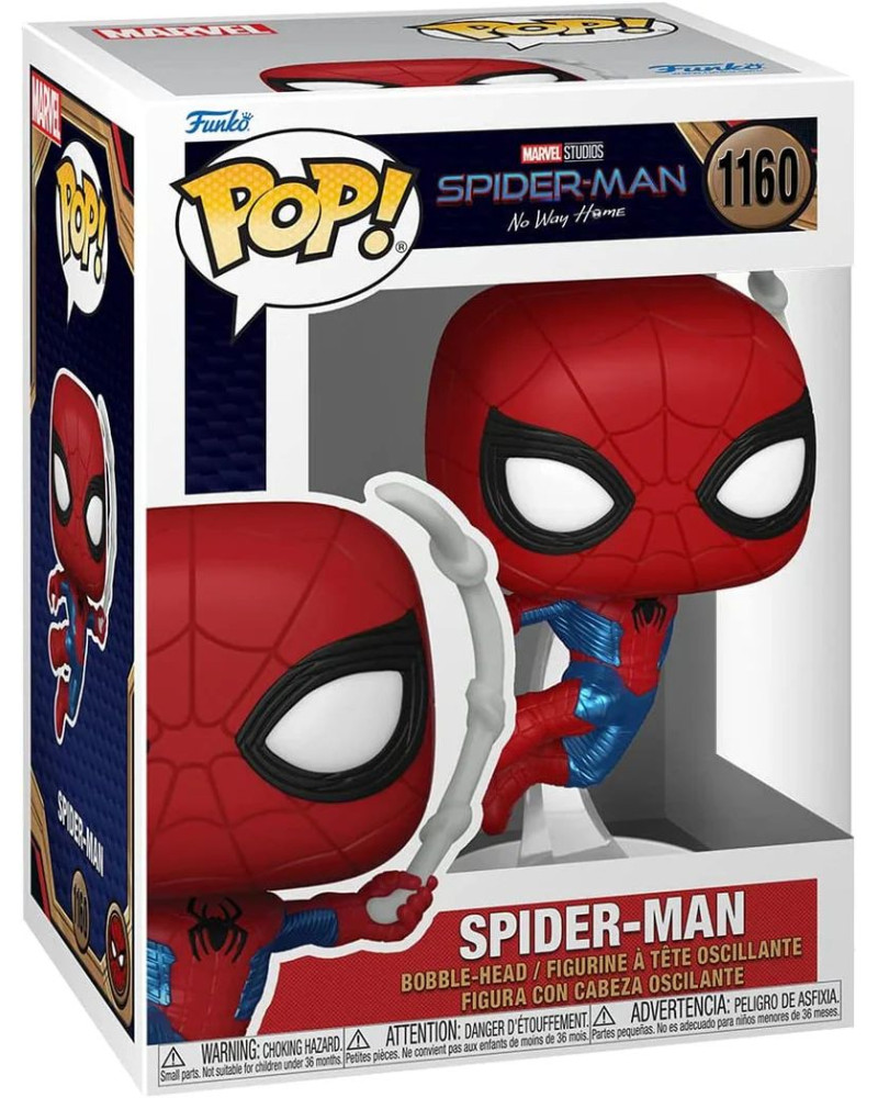 Bobble Figure Marvel - Spider-Man POP! No Way Home - Spider Man (Finale Suit) 