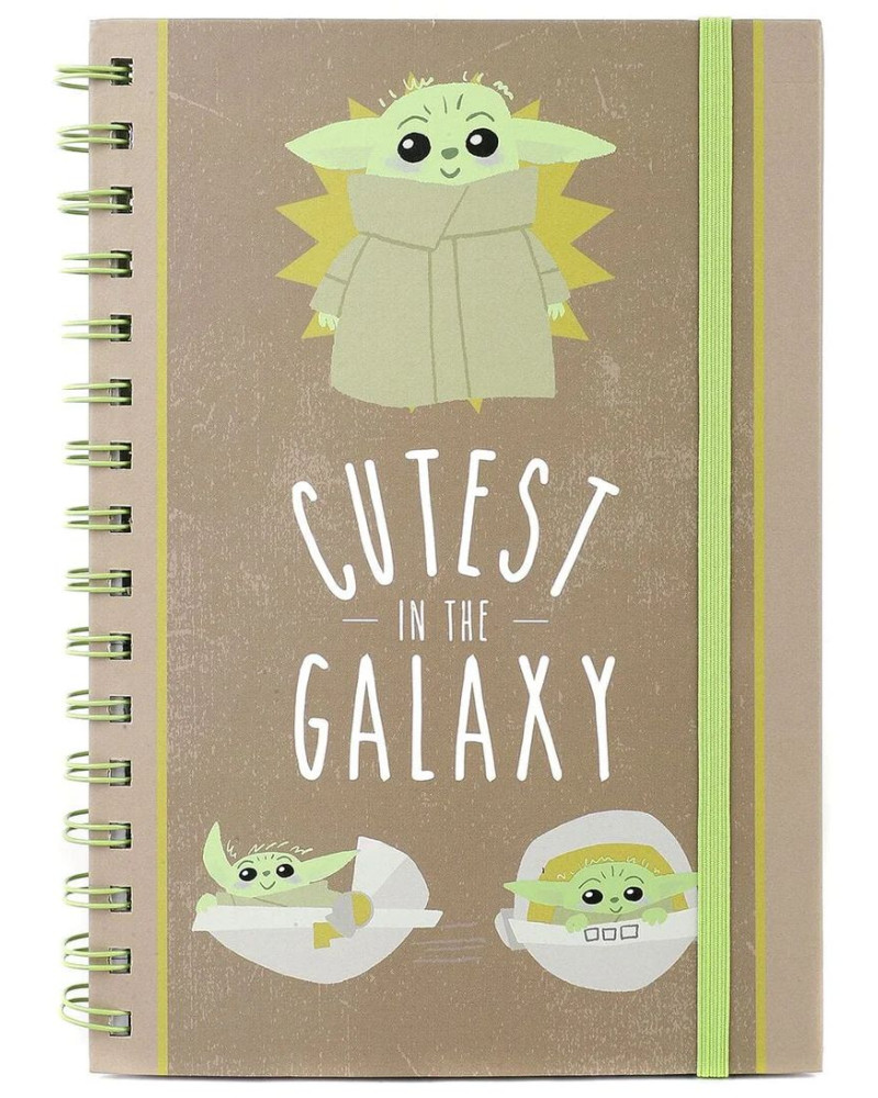 Sveska Star Wars The Mandalorian - Cutest In The Galaxy 