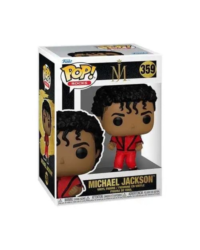 Bobble Figure Rocks POP! - Michael Jackson (Thriller) 