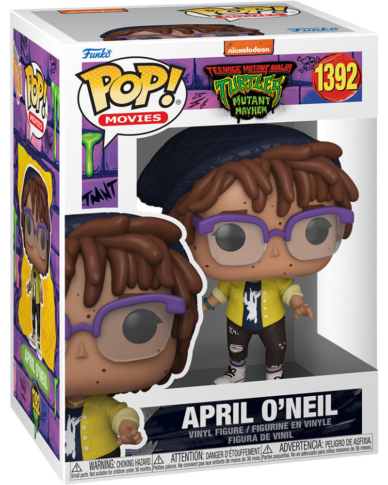 Bobble Figure Teenage Mutant Ninja Turtles - Mayhem POP! - April O'Neil 