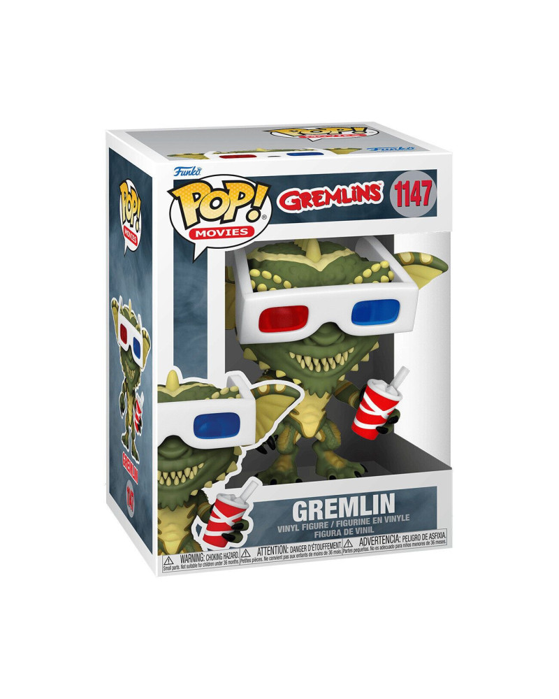 Bobble Figure Gremlins POP! - Gremlin with 3D Glasses 