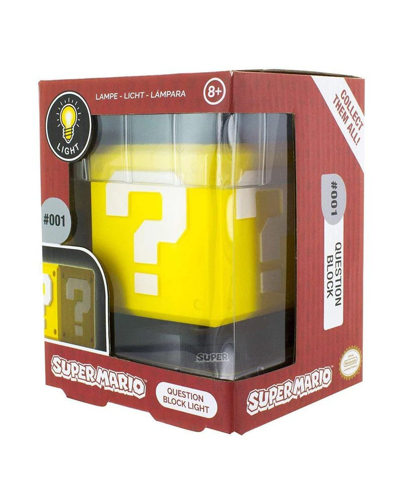 Lampa Paladone Super Mario - Question Block Icon Light V3 