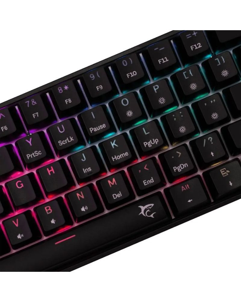 Tastatura White Shark - Shinobi 2 - Black Red 