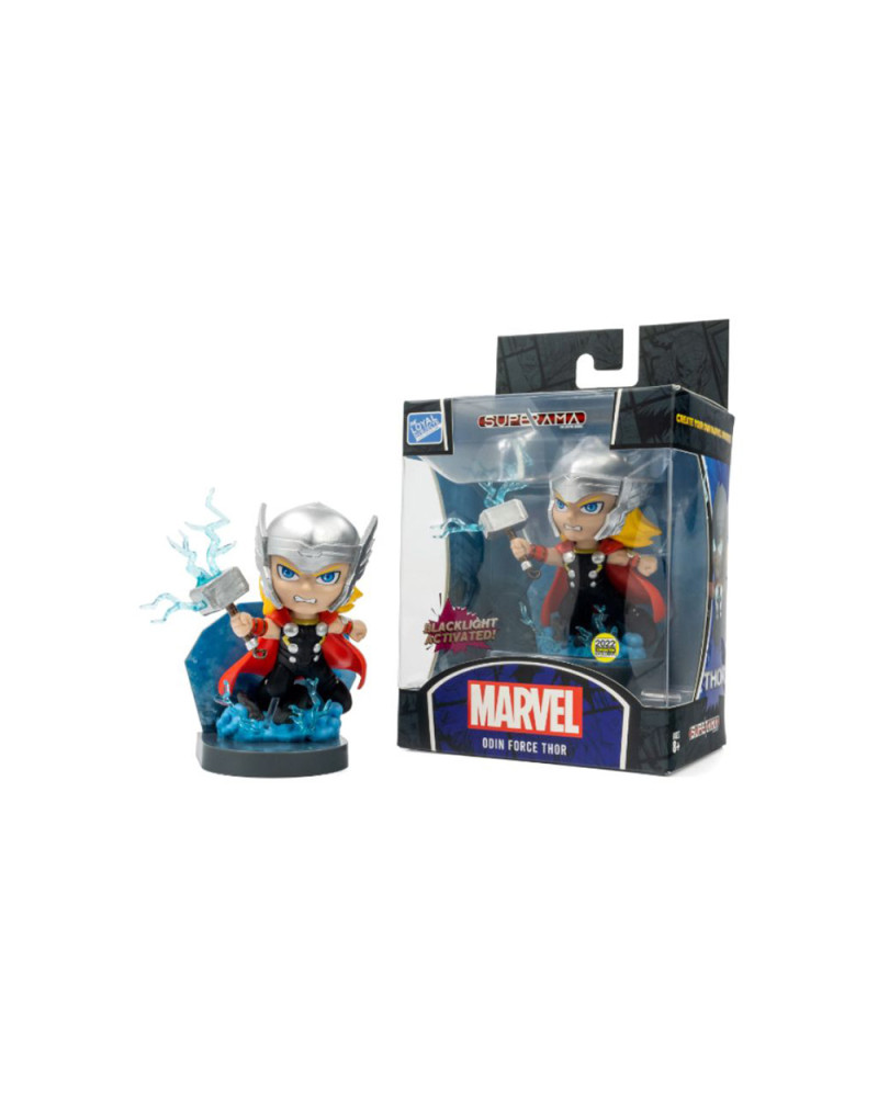 Statue Marvel - Superama - Thor God Mode (Black Light) 