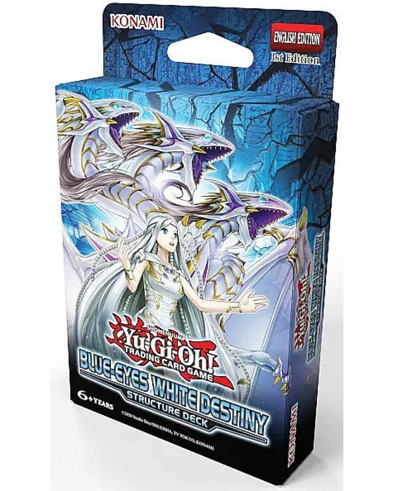 Board Game - Yu-Gi-Oh! TCG Structure Deck - Blue-Eyes White Destiny 