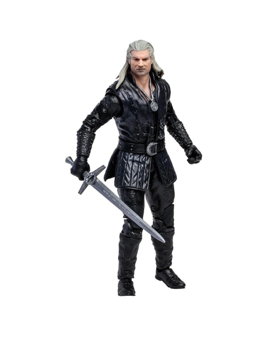 Action Figure Netflix The Witcher - Ciri & Geralt of Rivia 