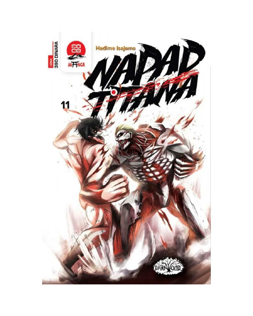 Manga Strip Attack on Titan - Napad Titana -  11 