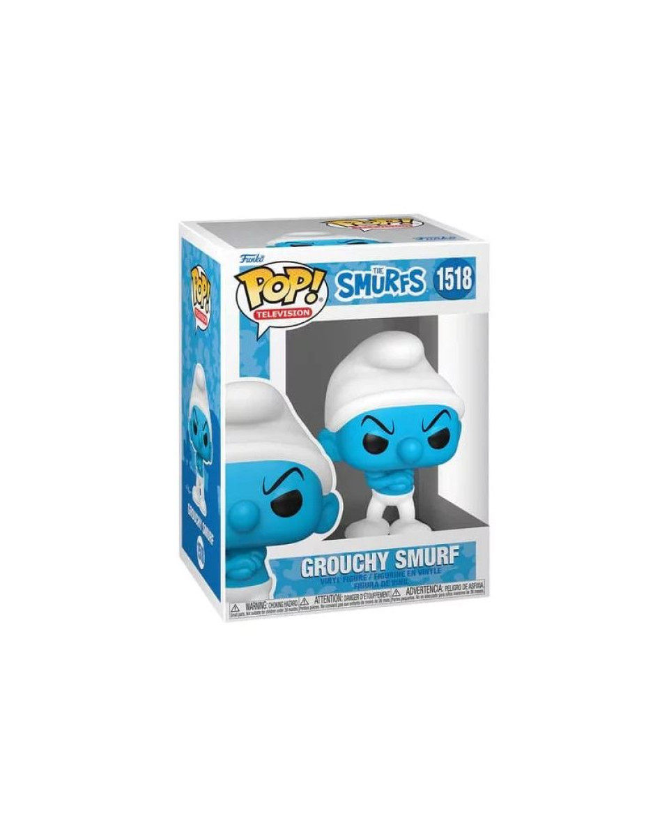 Bobble Figure Television - The Smurfs POP! - Grouchy Smurf 