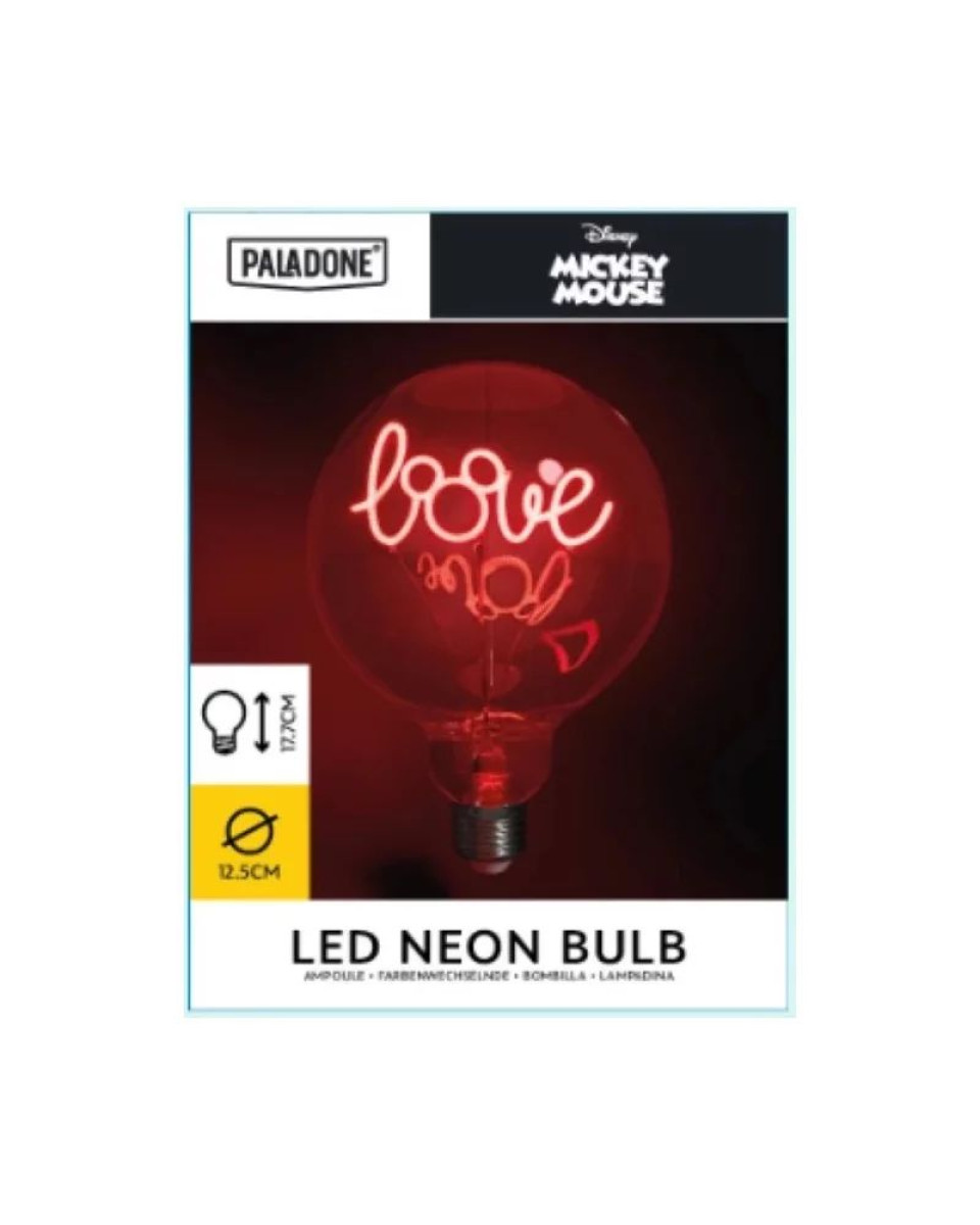 Sijalica Paladone Disney - Mickey Love LED Neon E27 