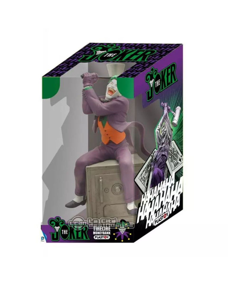 Statue DC Comics - The Joker on Safe Money Box 