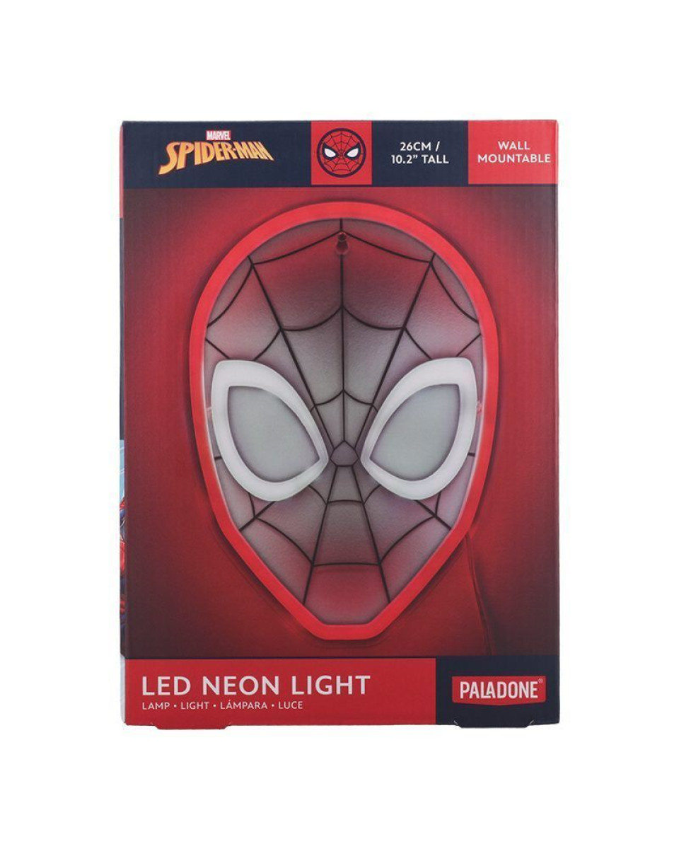Lampa Paladone Marvel - Spider-Man LED Neon Light 