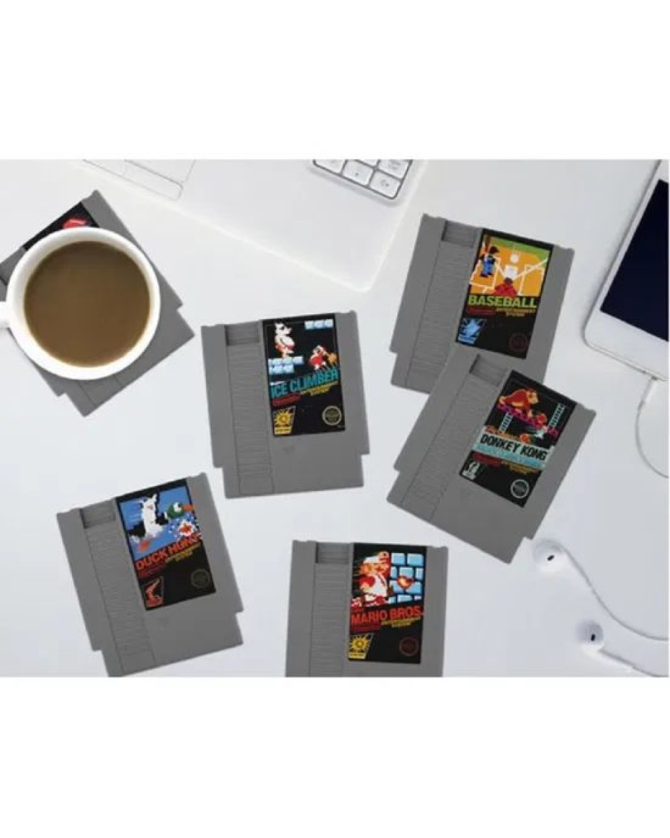 Podmetač Za čaše Paladone - Nes Cartridge Coasters 