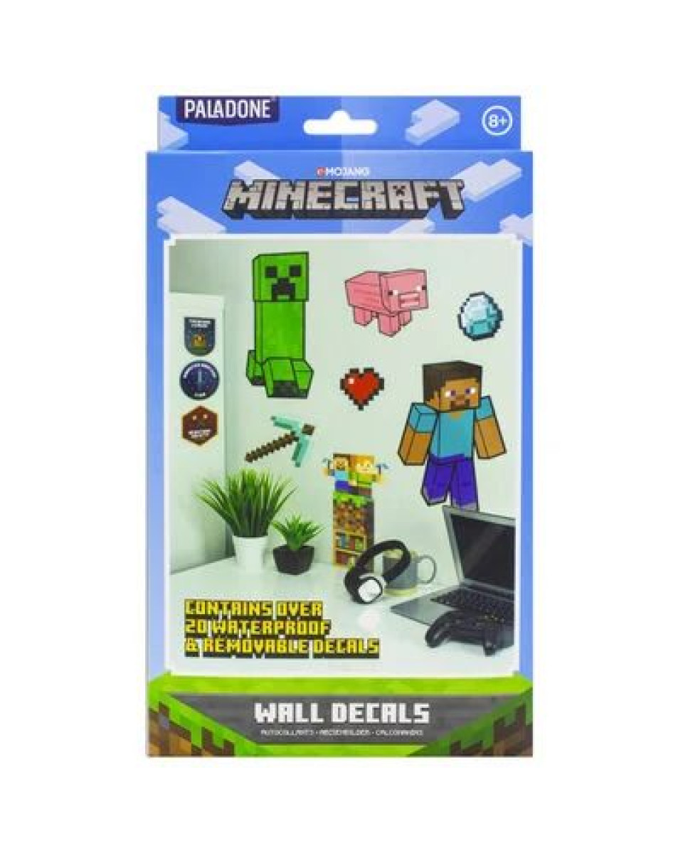 Nalepnice Paladone - Minecraft Wall Decals 