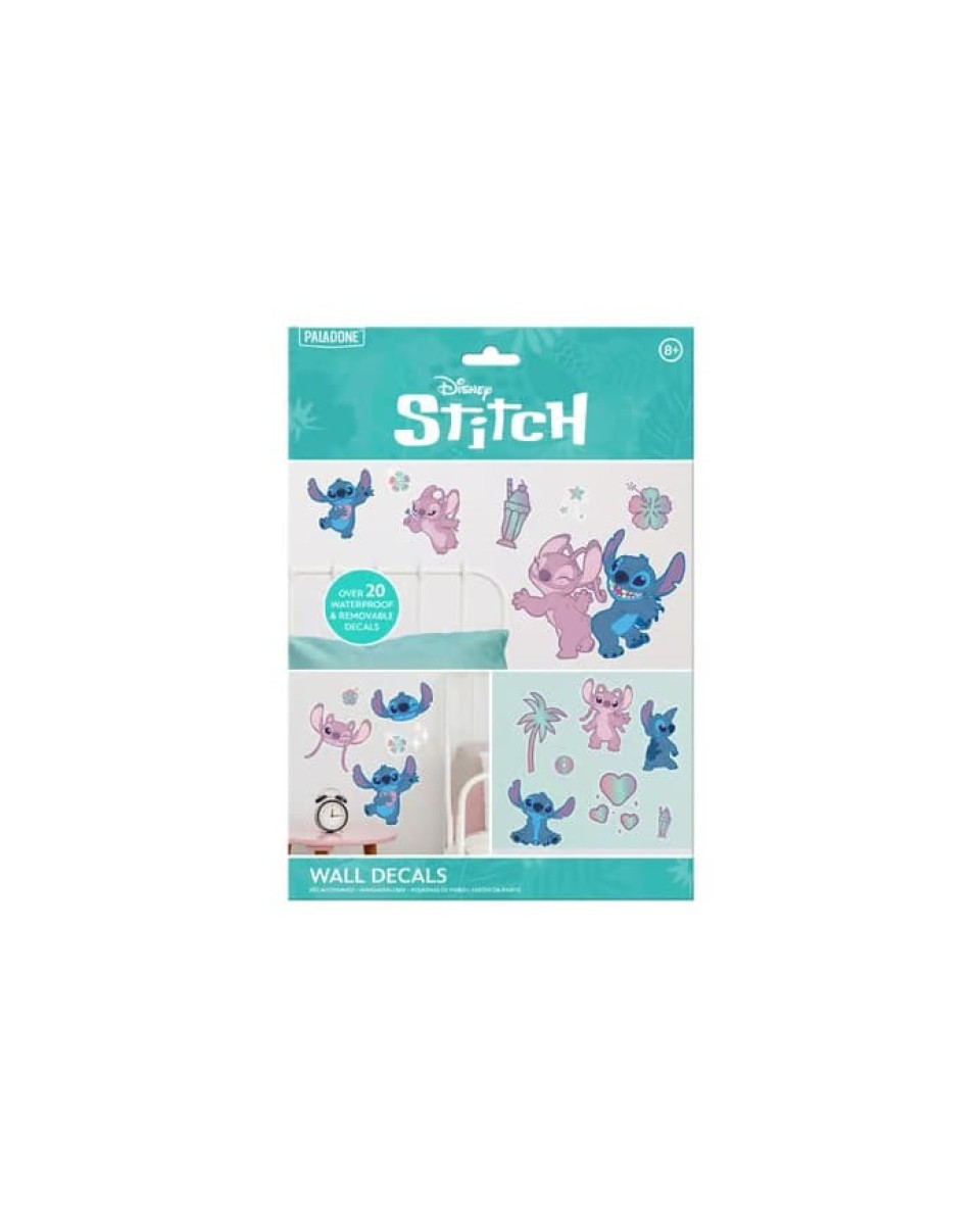Naljepnice Paladone - Stitch & Angel Wall Stickers 