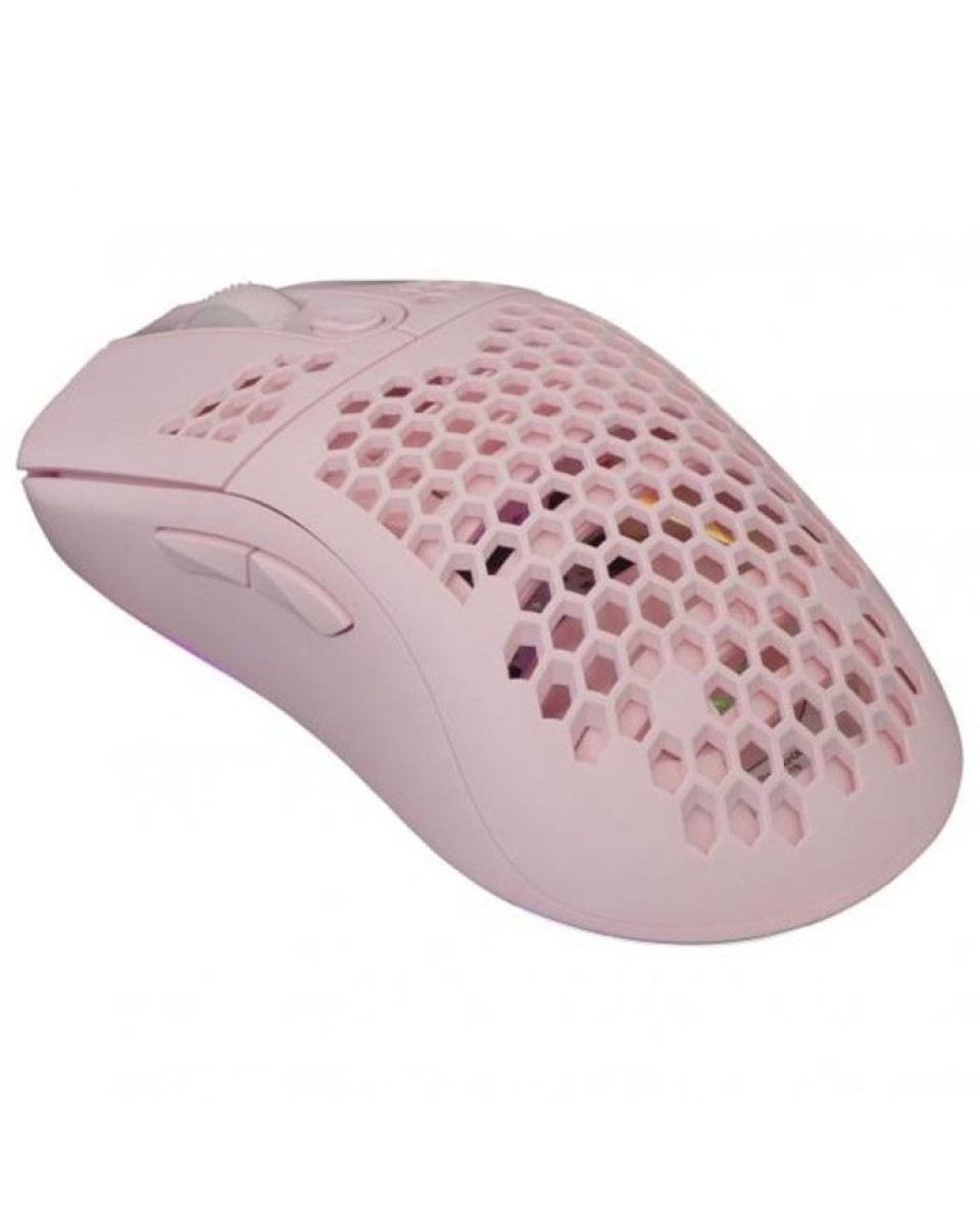 Miš White Shark Lionel - Pink 