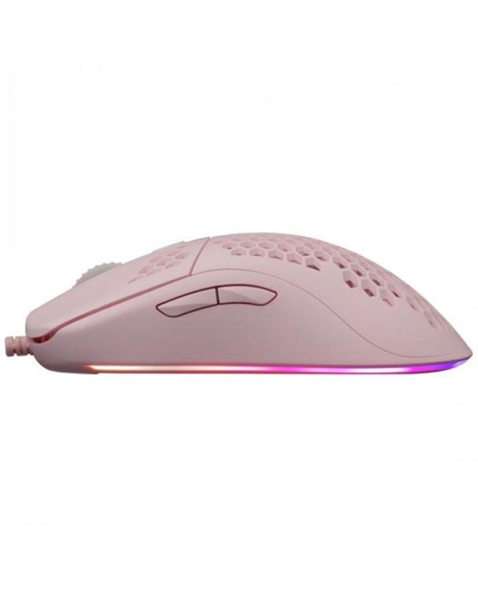 Miš White Shark Lionel - Pink 