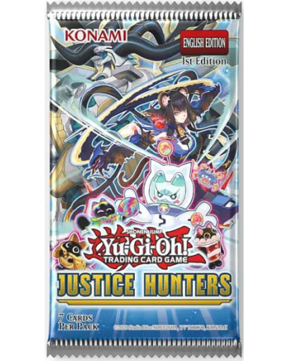 Društvena igra - Yu-Gi-Oh! - TCG Justice Hunters Booster pack 