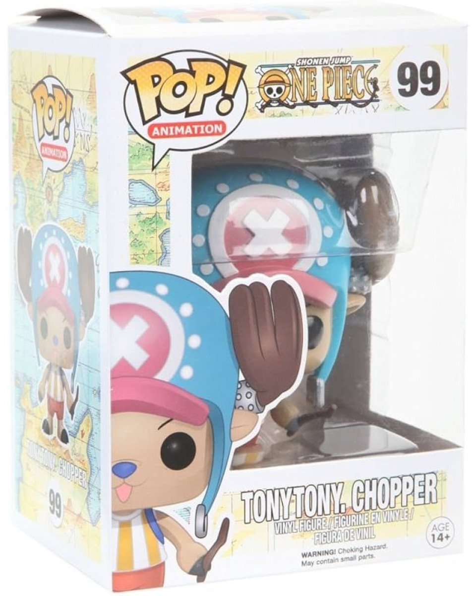 Bobble Figure Anime - One Piece Pop! - Tonytony, Chopper 