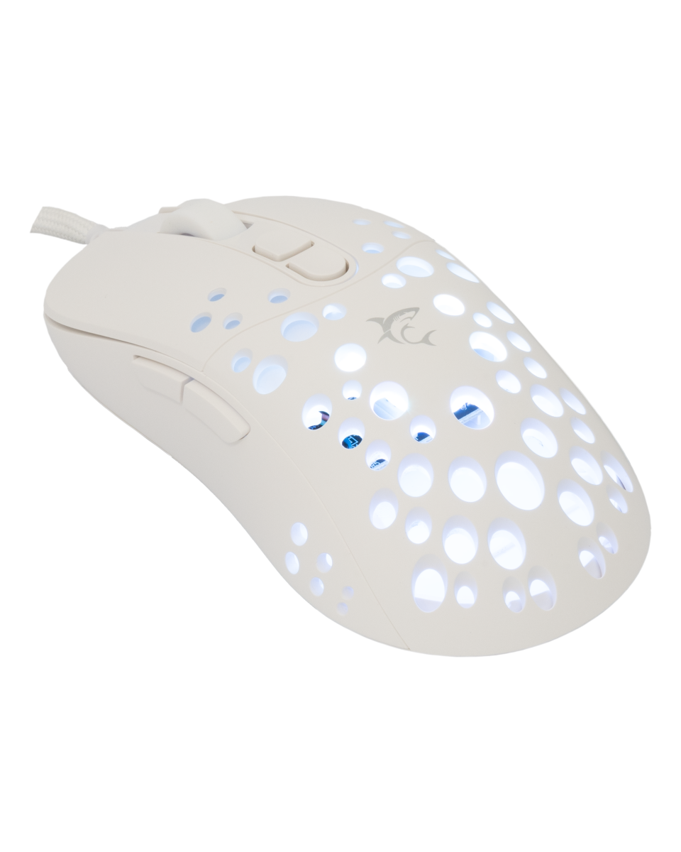 Miš White Shark - Tristan GM-9004 - White 