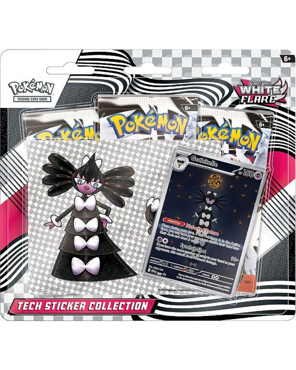 Društvena igra - Pokemon - TCG Scarlet & Violet - Tech Sticker Collection - Whit 