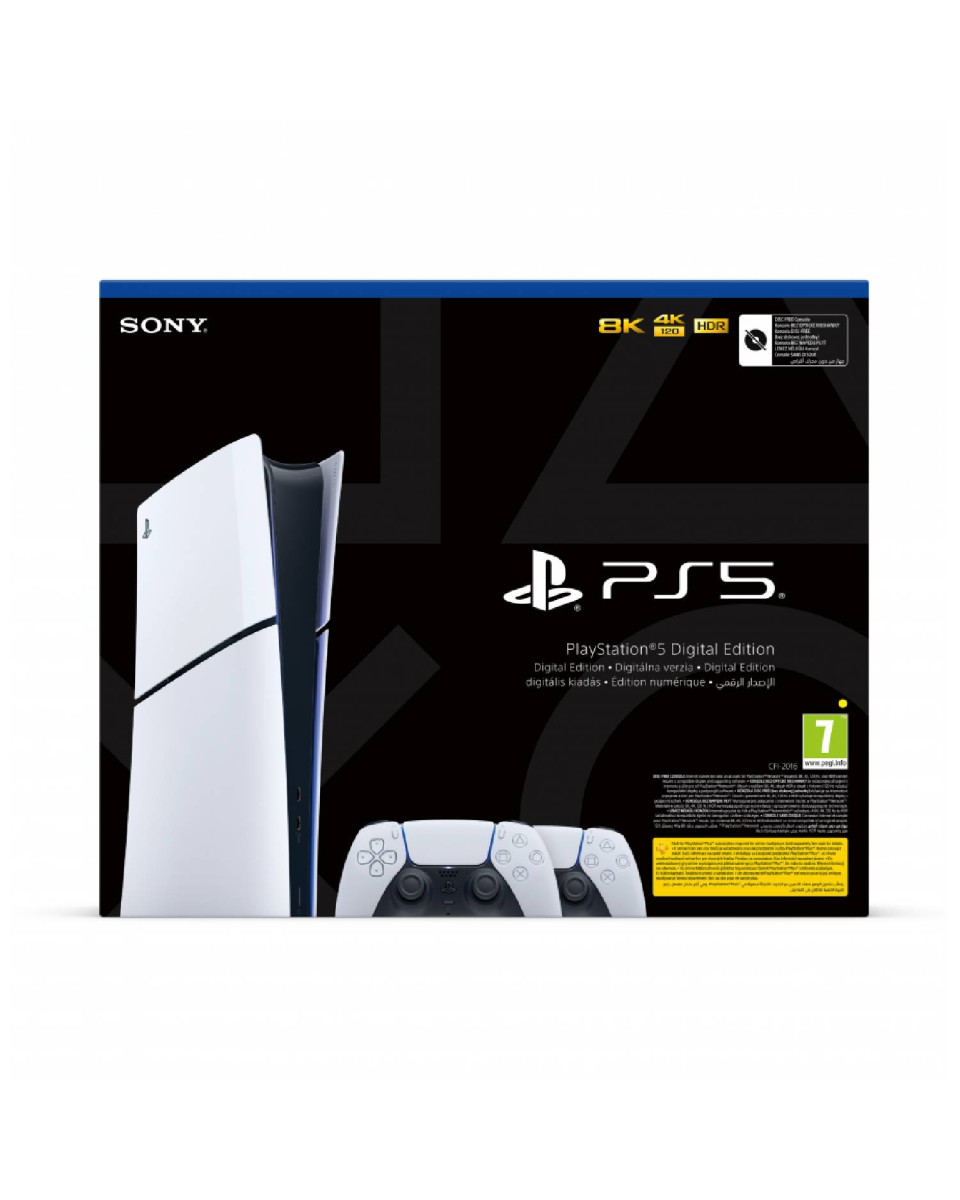 Konzola PlayStation 5 - 1TB Slim - Digital Edition + Dualsense 
