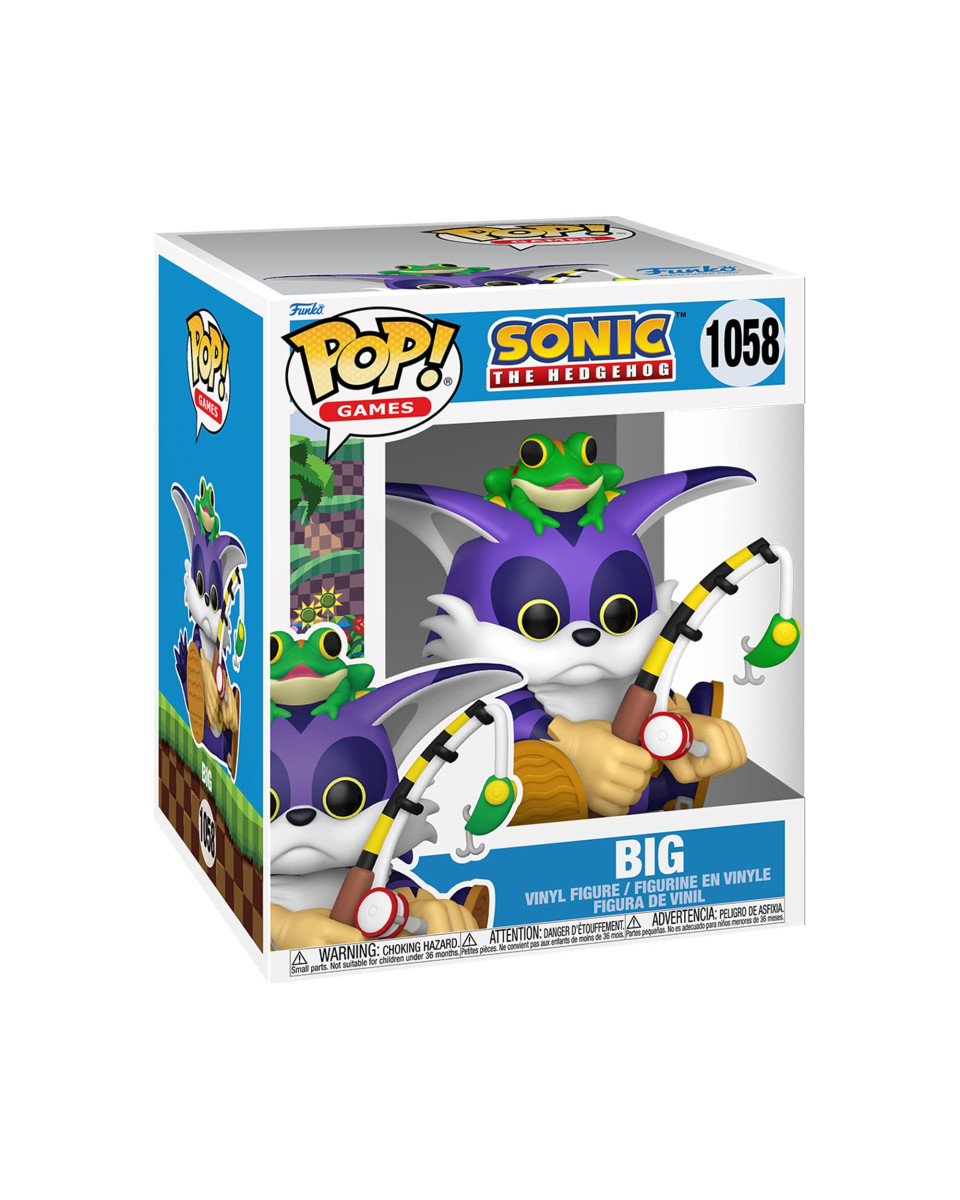 Bobble Figure Games - Sonic the Hedgehog POP! - Big With Froggy 