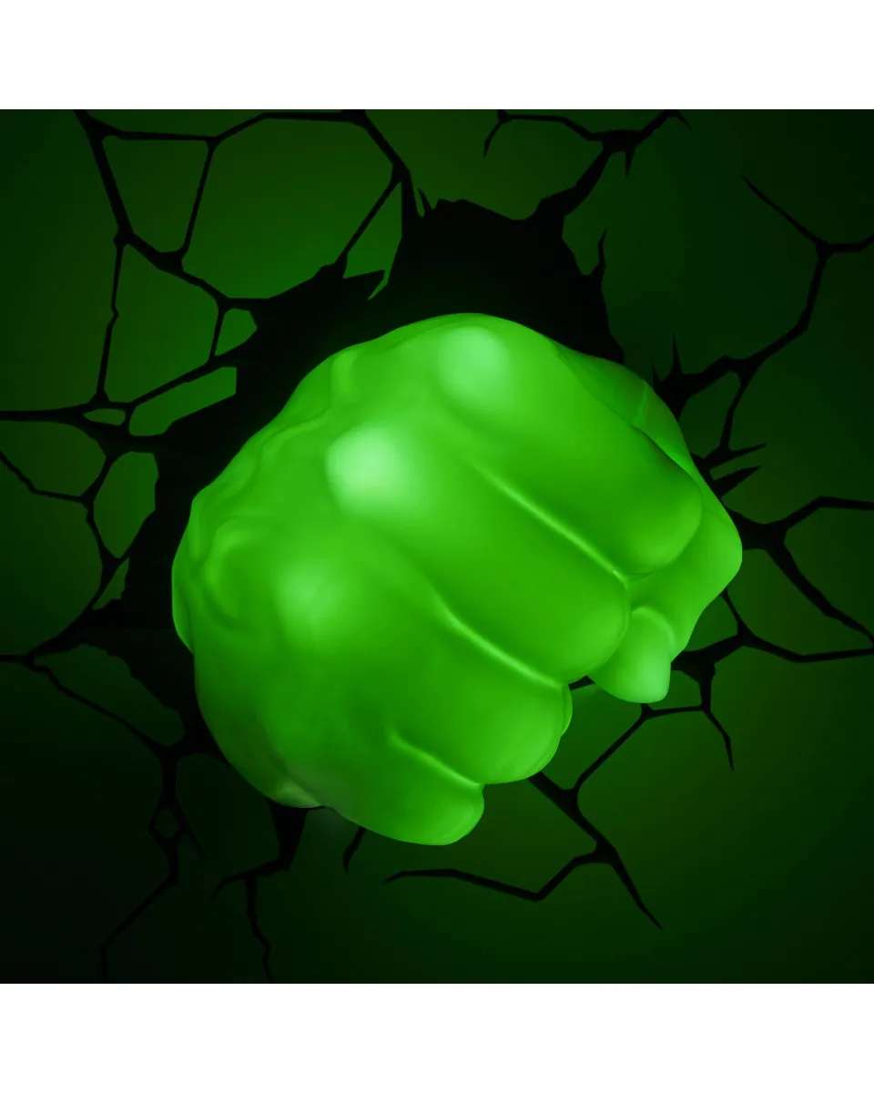 Lampa - 3d Led - Marvel - Hulk Fist 