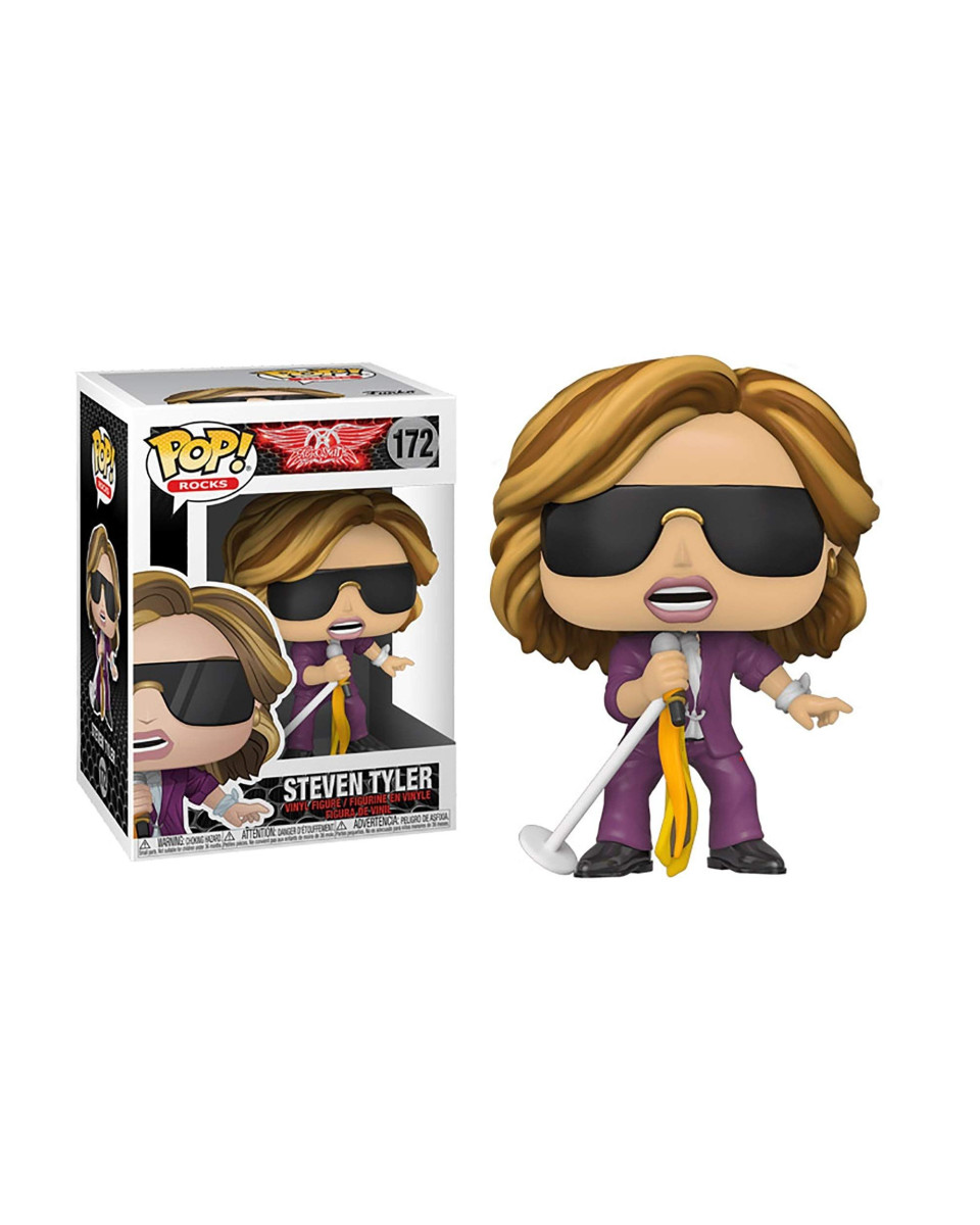 Bobble Figure Rocks Pop! - Aerosmith - Steven Tyler 