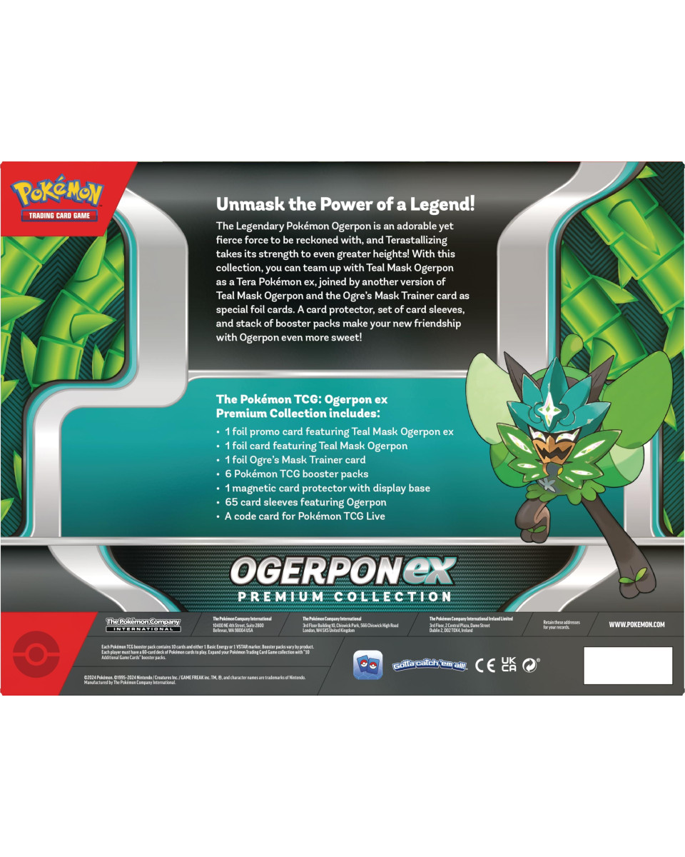 Board Game - Pokemon - TCG Ogerpon Ex - Premium Collection 