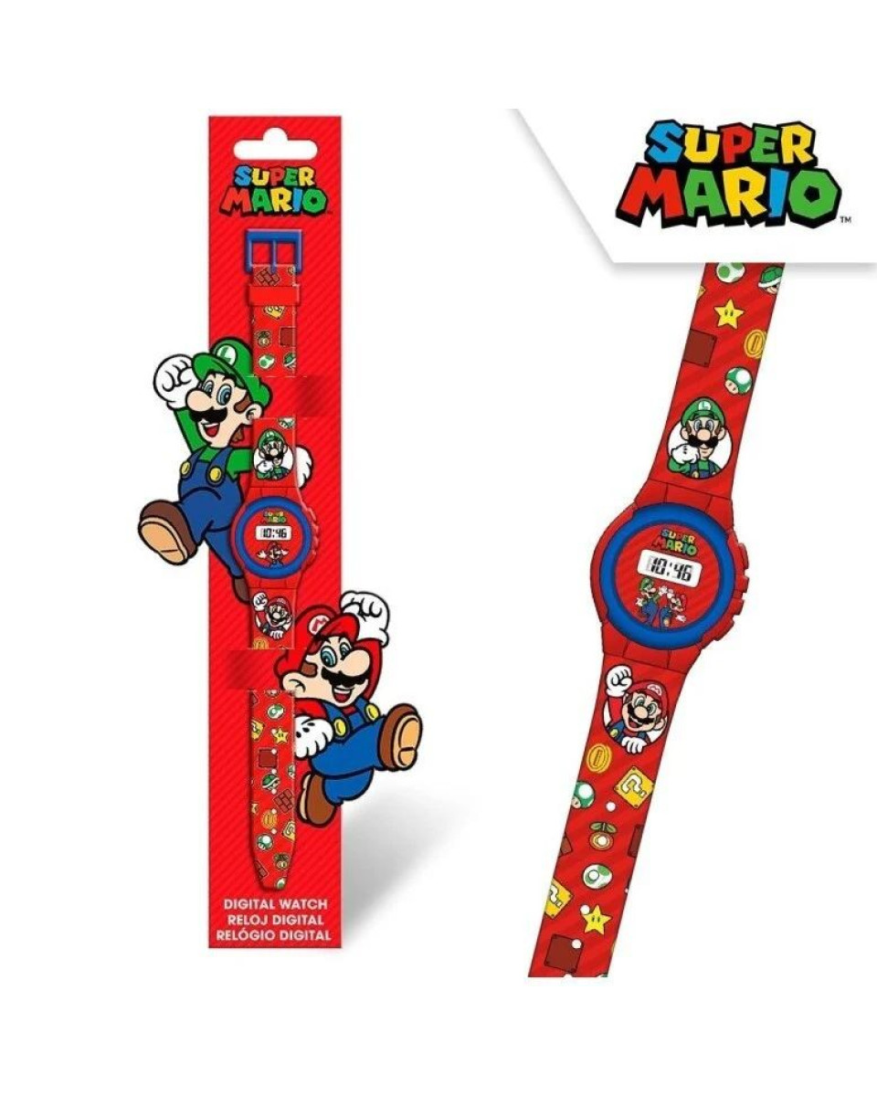 Ručni sat Super Mario - Mario & Luigi - Digital Watch 