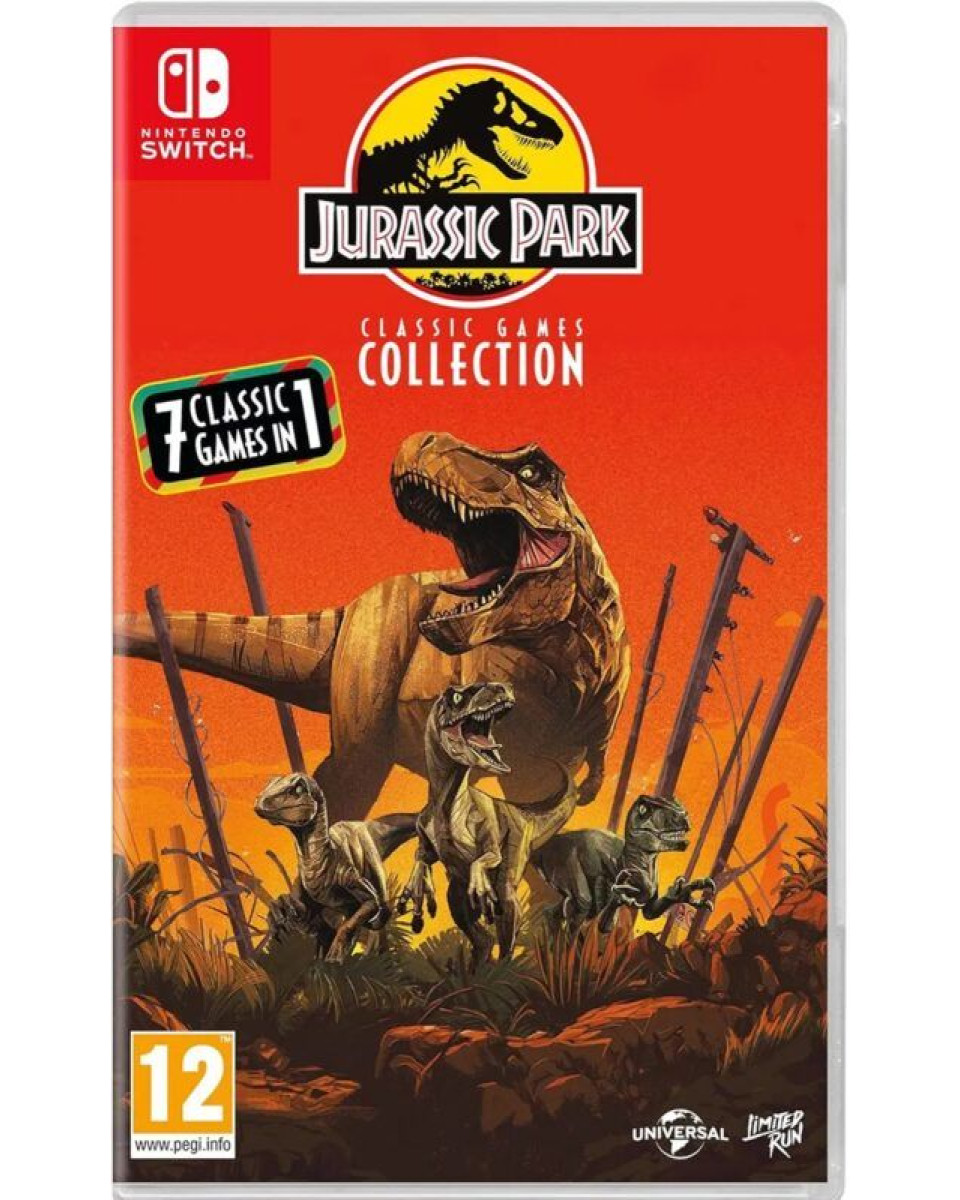 Switch Jurassic Park - Classic Games Collection 