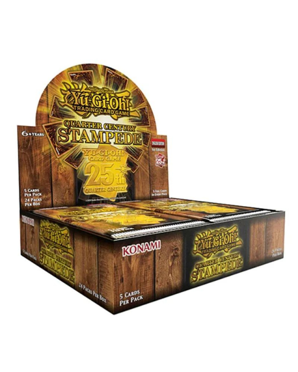 Board Game - Yu-Gi-Oh! - Trading Card Game - Quarter Century Stampede Booster 