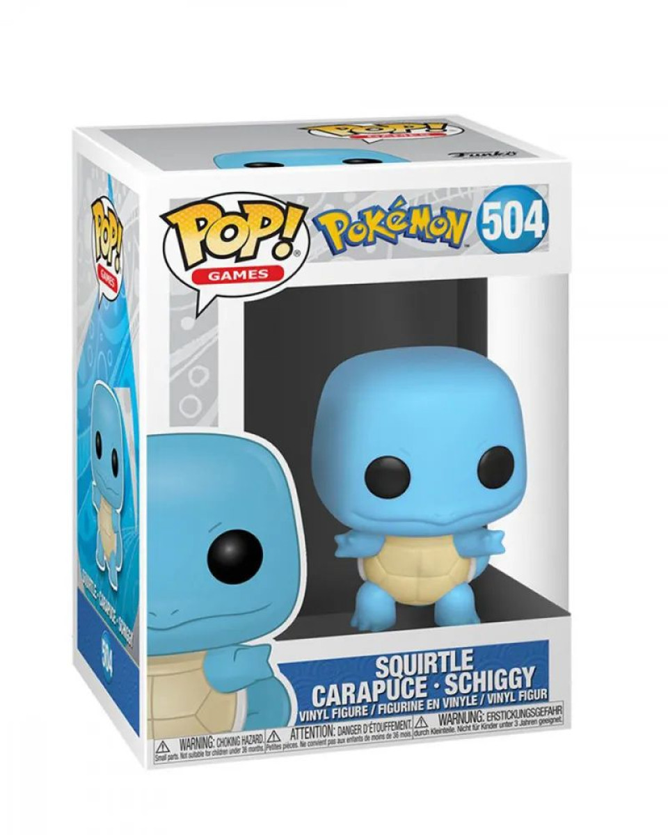 Bobble Figure Pokemon Pop! - Squirtle Carapuce - Schiggy 