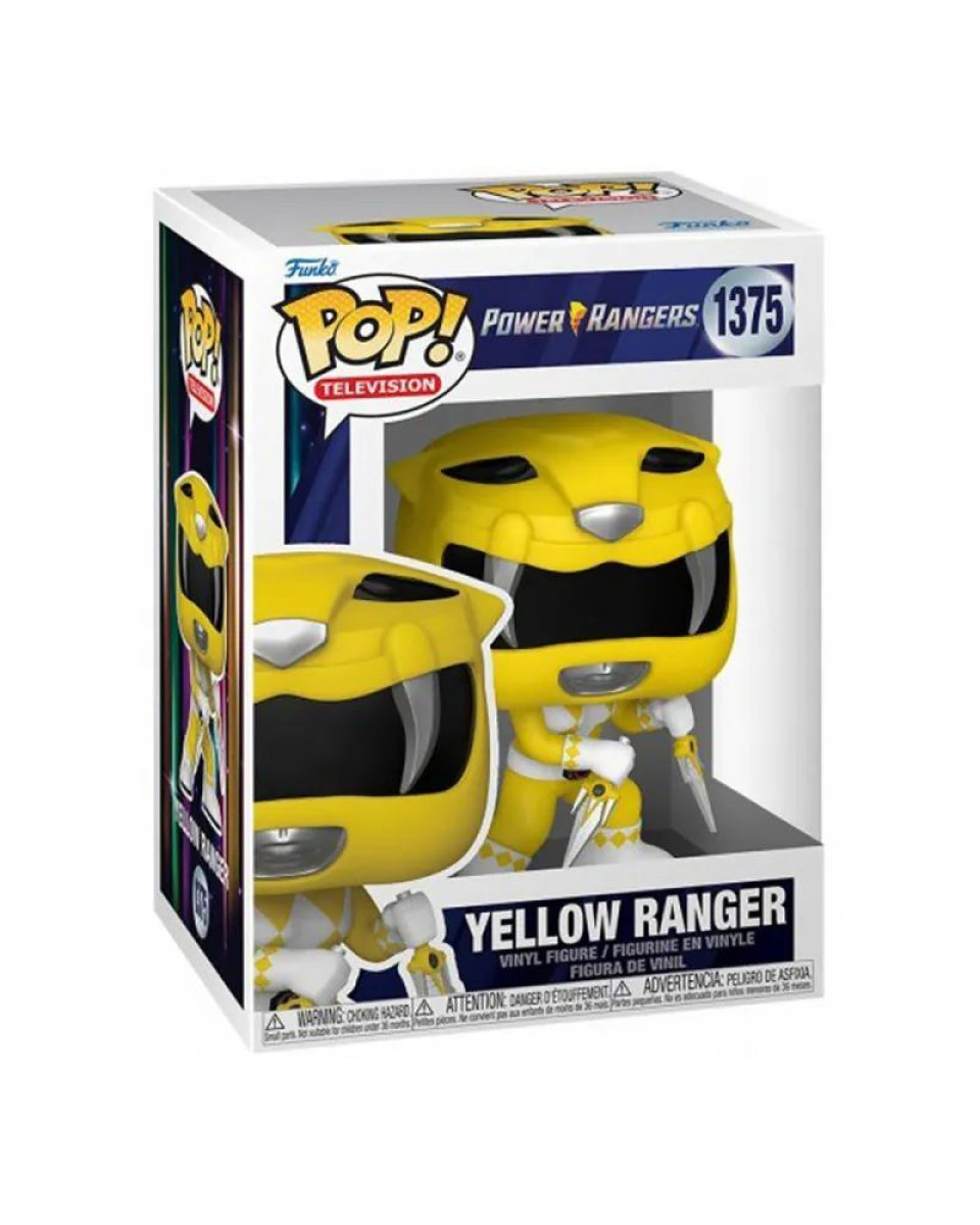 Bobble Figure Power Rangers POP! - Yellow Ranger 