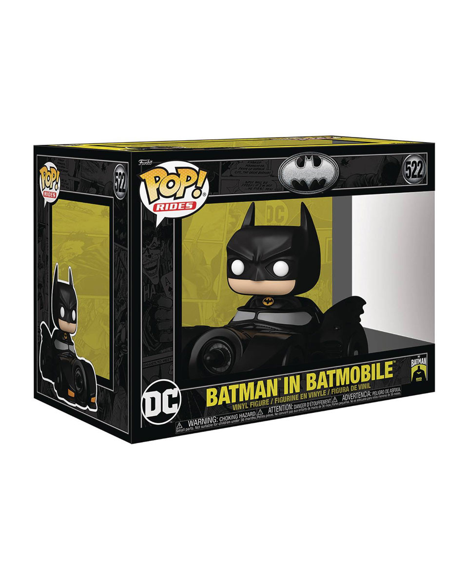 Bobble Figure Rides - DC Batman 85th Anniversary POP! - Batman in Batmobile 