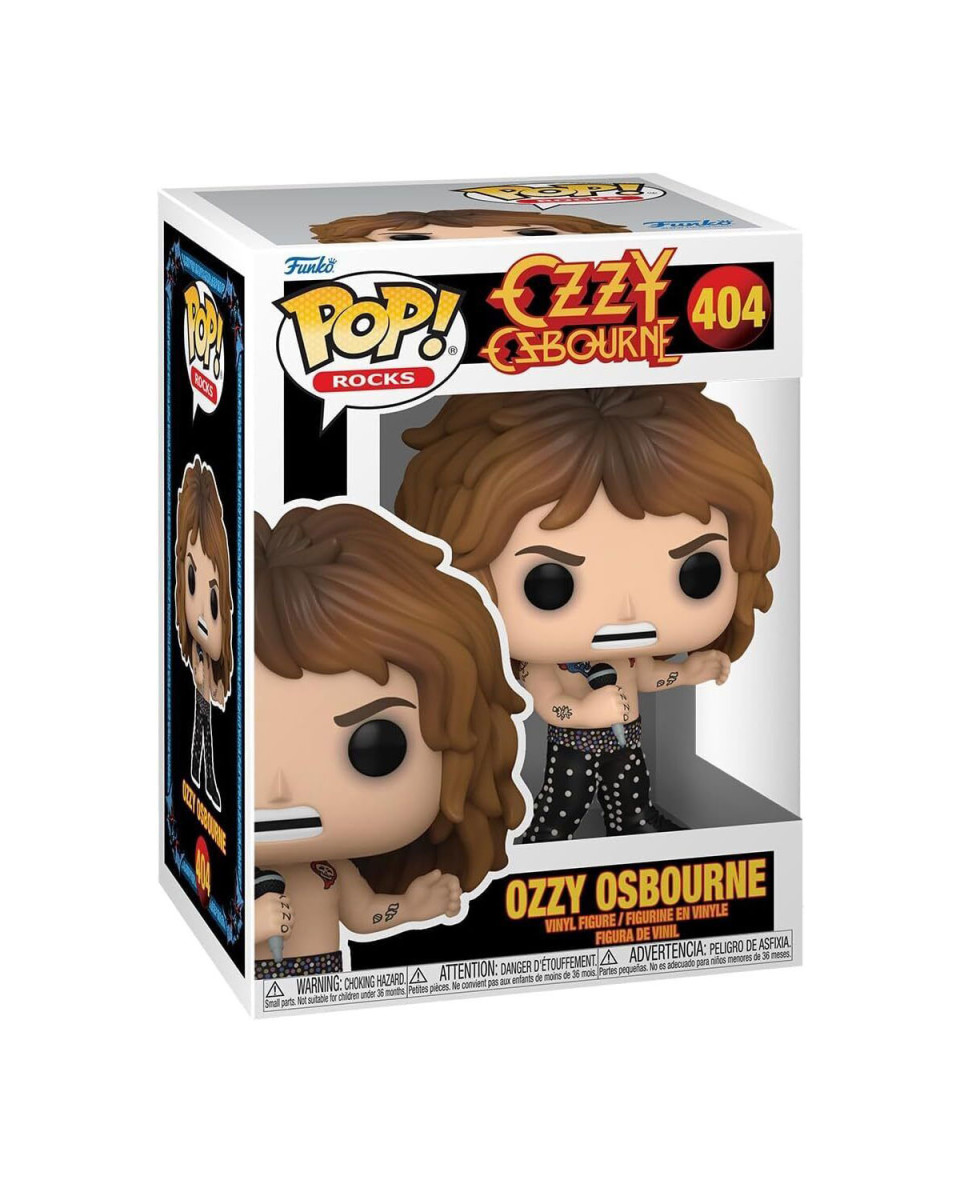 Bobble Figure Rocks - Ozzy Osbourne POP! - Ozzy Osbourne #404 