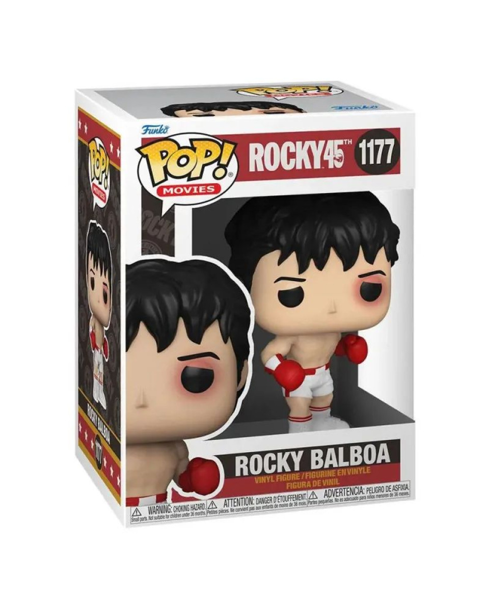 Bobble Figure Rocky 45th Anniversary Pop! - Rocky Balboa 