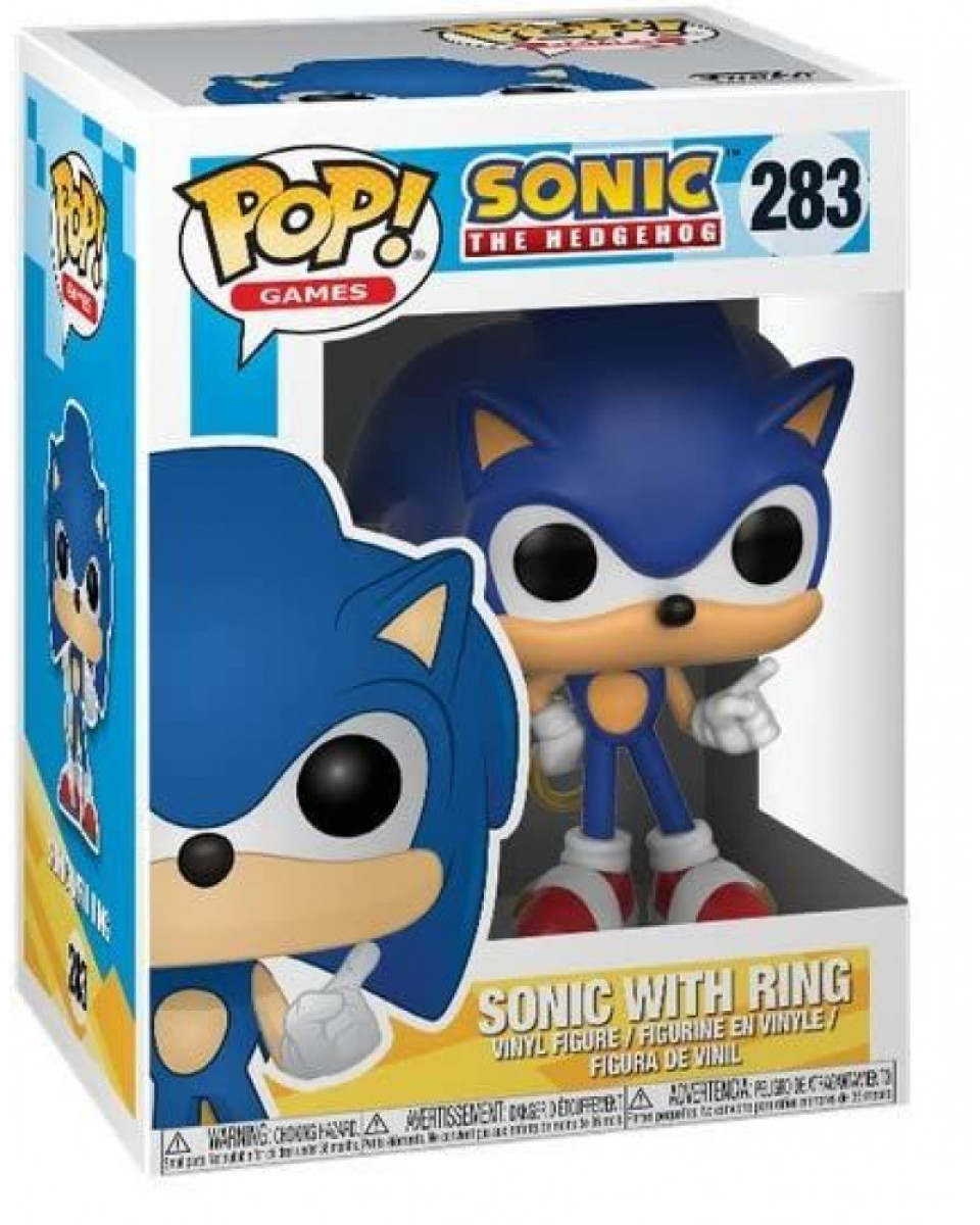 Bobble Figure Sonic The Hedgehog Pop! - Sonic With Ring 