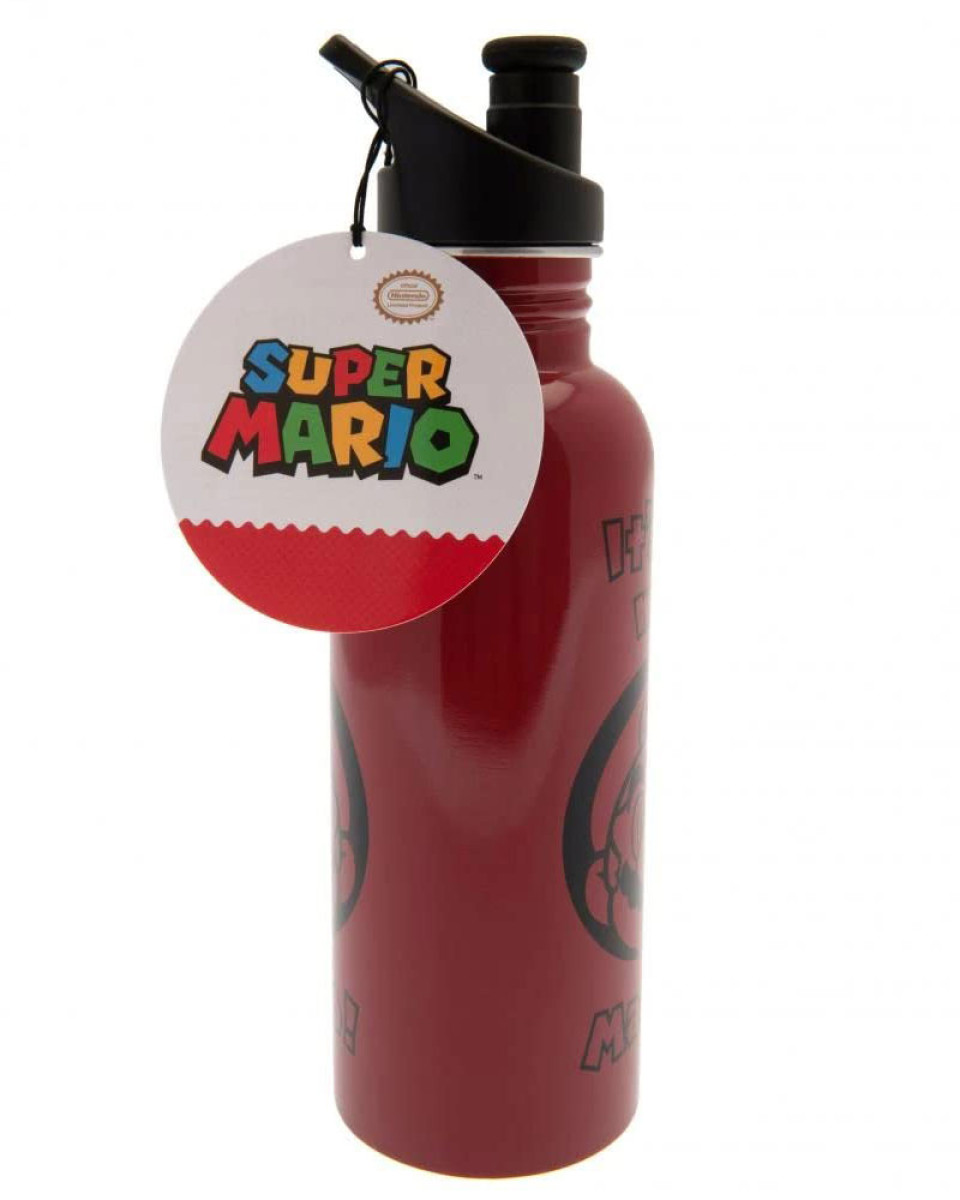 Boca Nintendo - Super Mario - It's-a me, Mario - Metal Canteen Bottle 