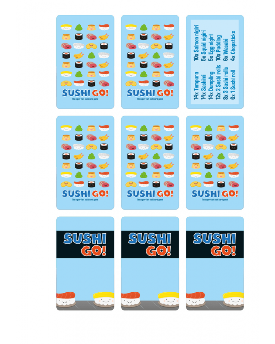 Društvena igra Sushi Go! 