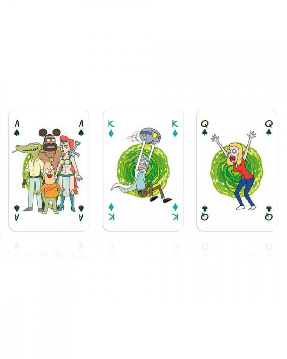 Karte Waddingtons No. 1 - Rick and Morty - Playing Cards 