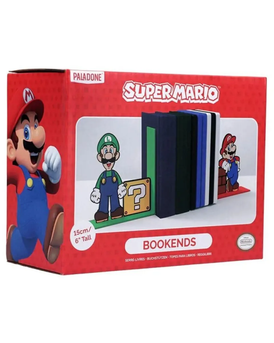 Držač za knjige Paladone - Super Mario Bookends 