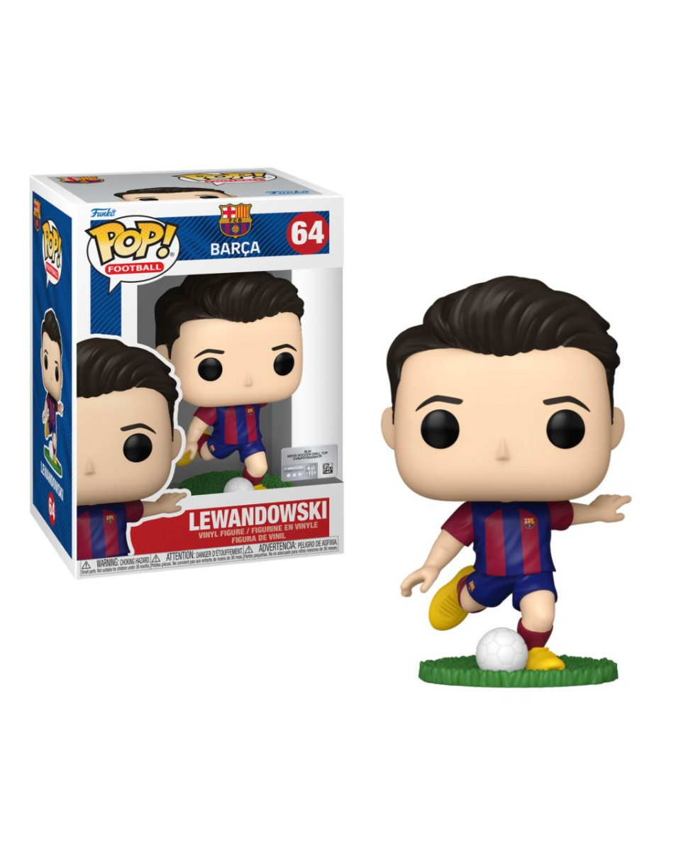 Bobble Figure Football - Barcelona POP! - Lewandowski 