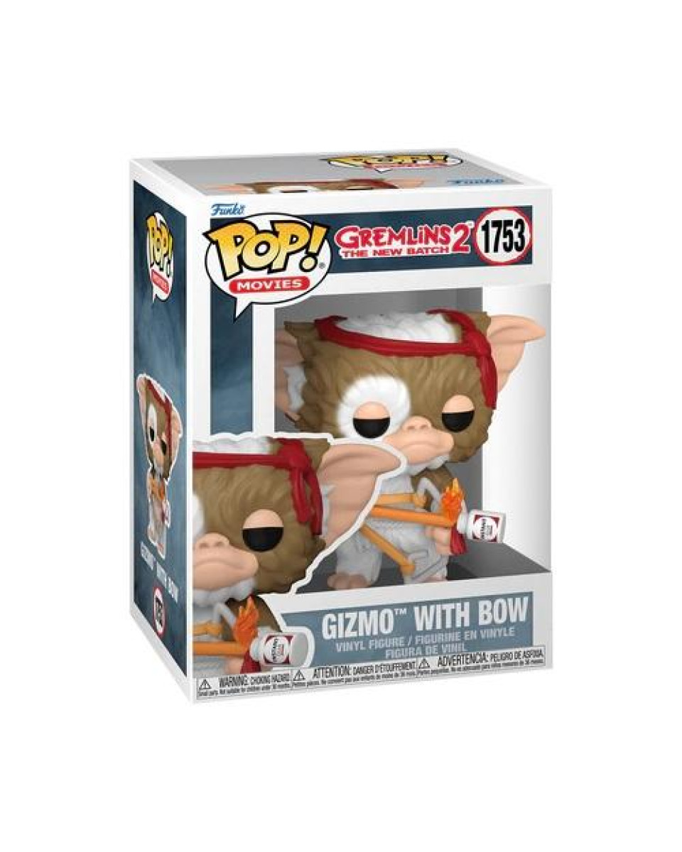 Bobble Figure Movies - Gremlins 2 The New Batch POP! - Gizmo with Bow 